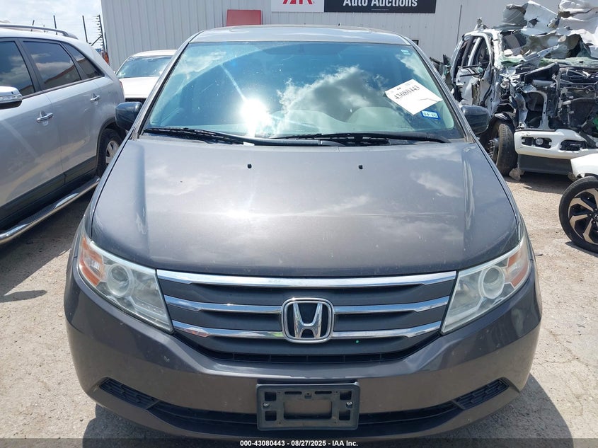 2013 Honda Odyssey Ex-L VIN: 5FNRL5H61DB072207 Lot: 43080443
