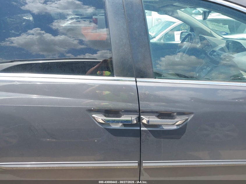 2013 Honda Odyssey Ex-L VIN: 5FNRL5H61DB072207 Lot: 43080443