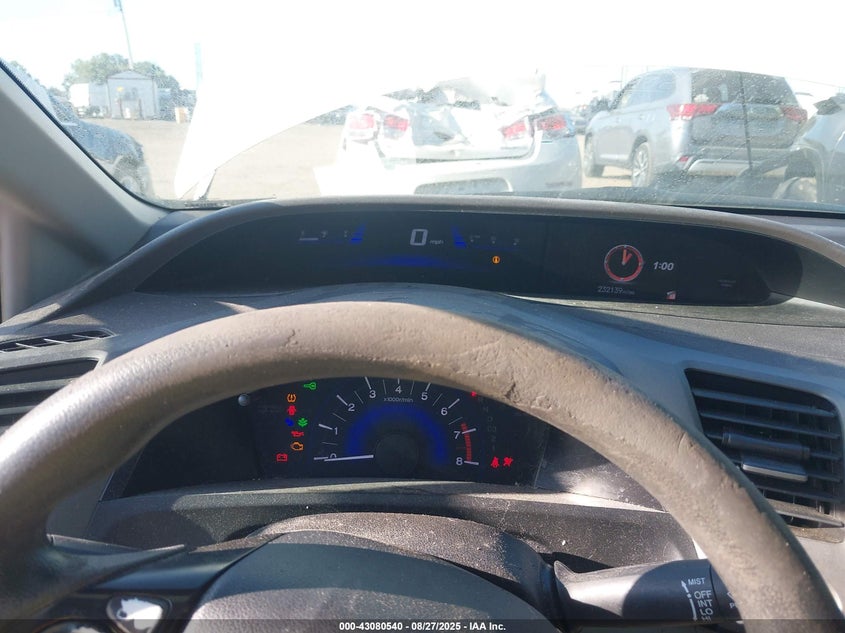 2012 Honda Civic Lx VIN: 2HGFB2F56CH316989 Lot: 43080540