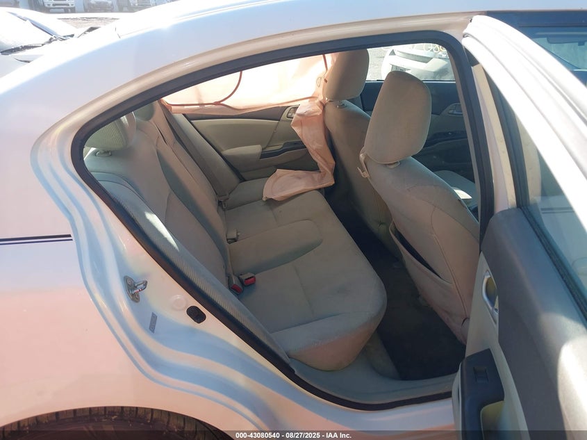 2012 Honda Civic Lx VIN: 2HGFB2F56CH316989 Lot: 43080540