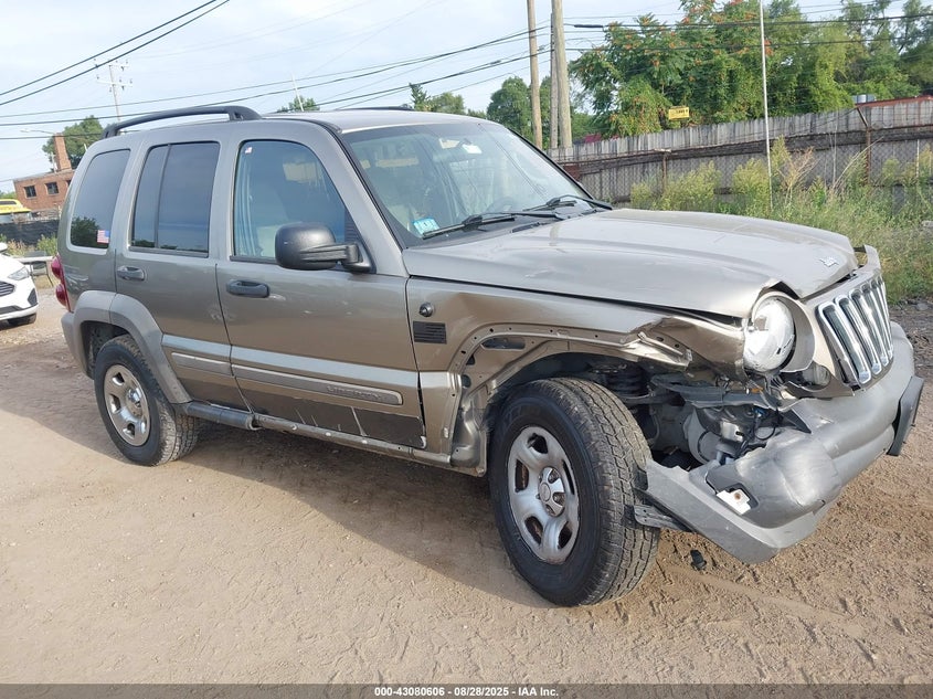 1J4GL48K57W692910 2007 Jeep Liberty Sport auction photo 1