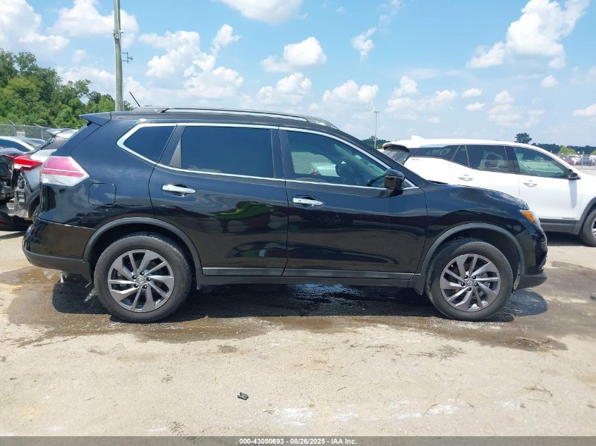 2016 Nissan Rogue S/Sl/Sv VIN: 5N1AT2MV1GC734373 Lot: 43080693