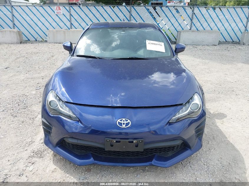 2017 Toyota 86 VIN: JF1ZNAA17H8702969 Lot: 43080956