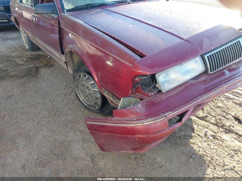 1994 Oldsmobile Cutlass Ciera S VIN: 1G3AG55M9R6416132 Lot: 43080992