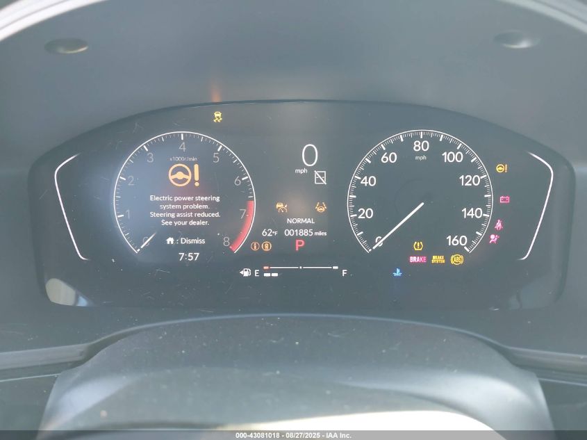 2025 Honda Civic Sport VIN: 19XFL2H81SE022719 Lot: 43081018