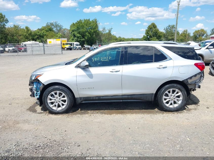 2020 Chevrolet Equinox Awd Lt 1.5L Turbo VIN: 3GNAXUEV3LS522783 Lot: 43081035