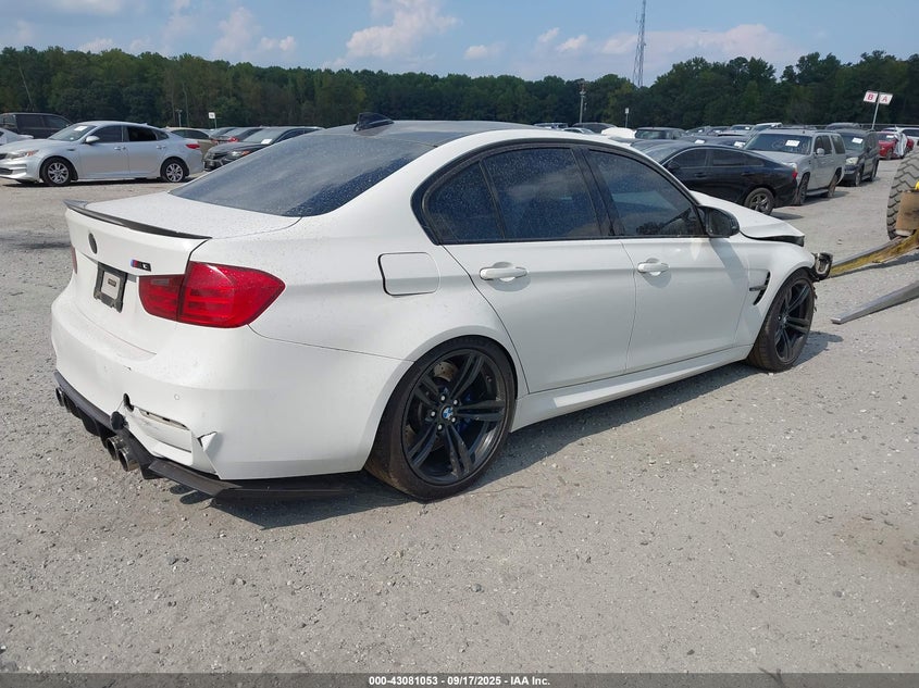Vin: wbs3c9c50fj276254, lot: 43575305, bmw m3 20154