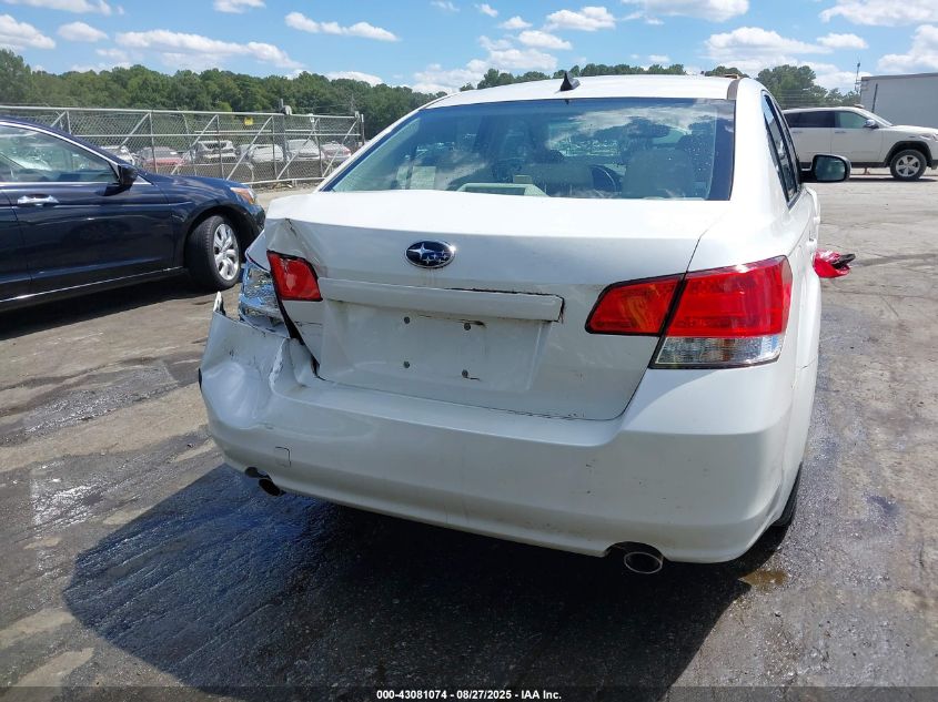 2012 Subaru Legacy 3.6R Limited VIN: 4S3BMDK6XC2019248 Lot: 43081074