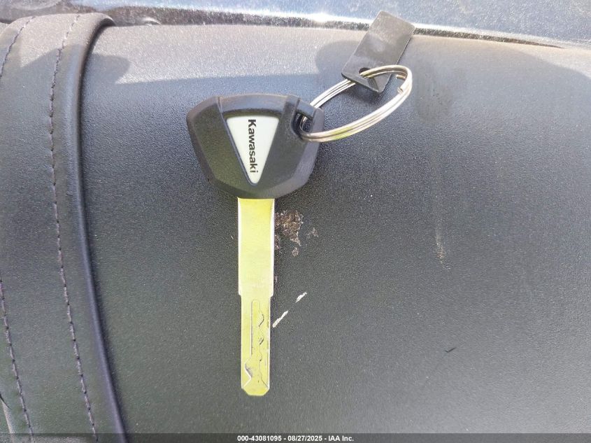 2025 Kawasaki Ex650 R VIN: ML5EXER17SDAF4099 Lot: 43081095