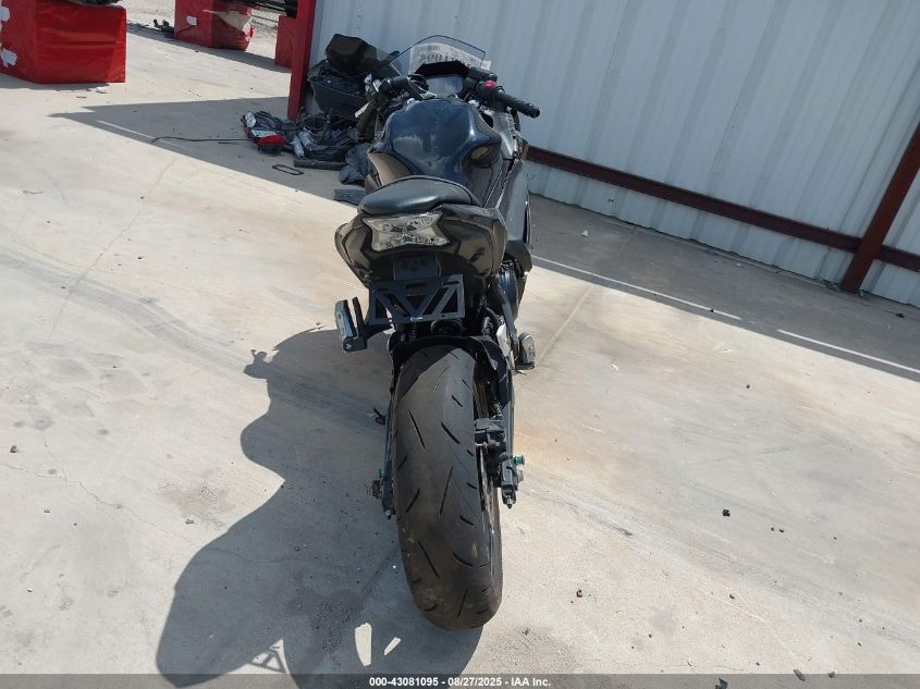 2025 Kawasaki Ex650 R VIN: ML5EXER17SDAF4099 Lot: 43081095