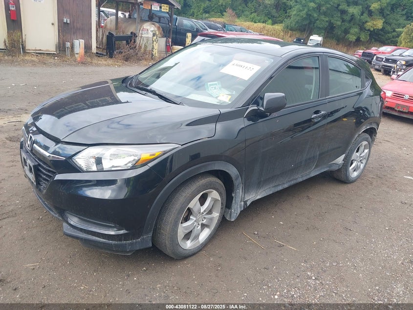 2016 HONDA HR-V LX 3CZRU6H34GM729844