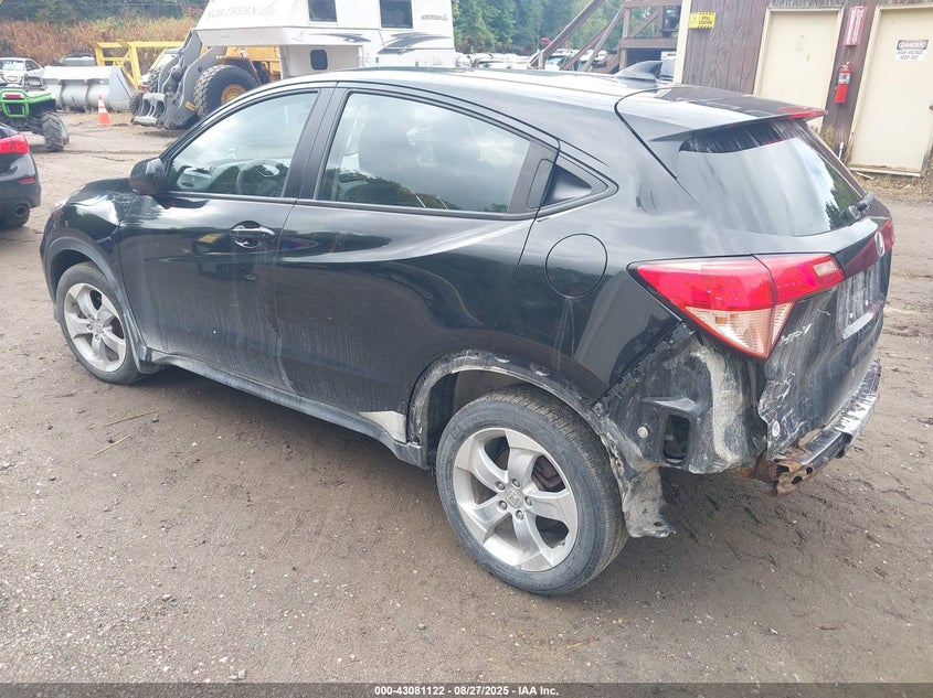2016 HONDA HR-V LX 3CZRU6H34GM729844