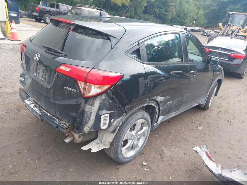 2016 HONDA HR-V LX 3CZRU6H34GM729844