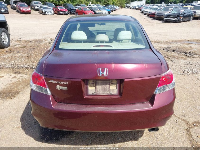 2010 Honda Accord 2.4 Lx-P VIN: 1HGCP2F41AA150484 Lot: 43081134