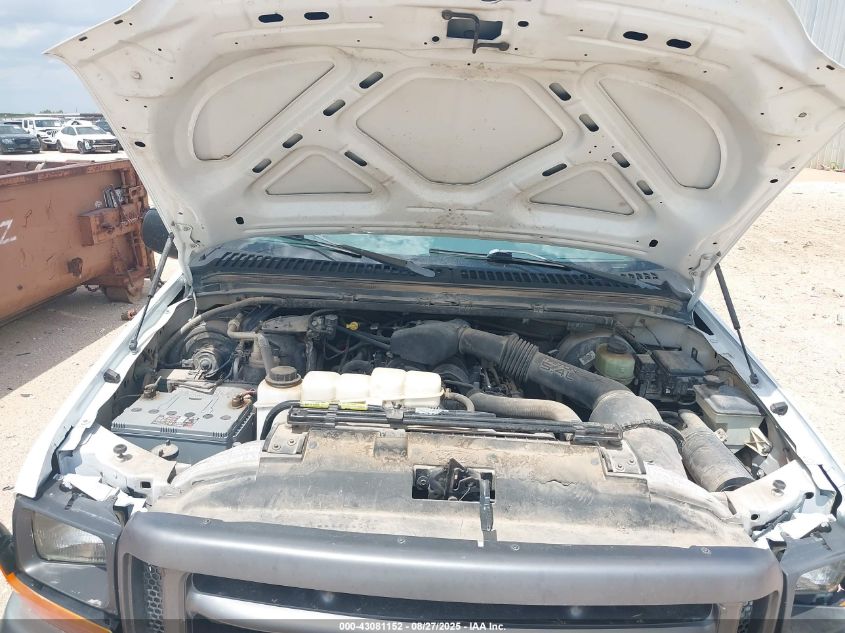 2000 Ford F-250 Lariat/Xl/Xlt VIN: 1FTNW20L5YEC41612 Lot: 43081152