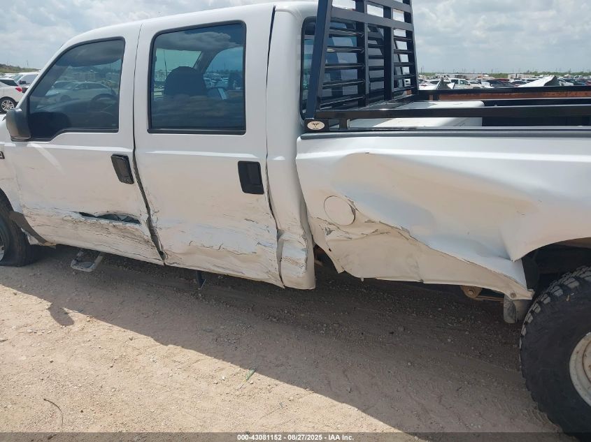 2000 Ford F-250 Lariat/Xl/Xlt VIN: 1FTNW20L5YEC41612 Lot: 43081152