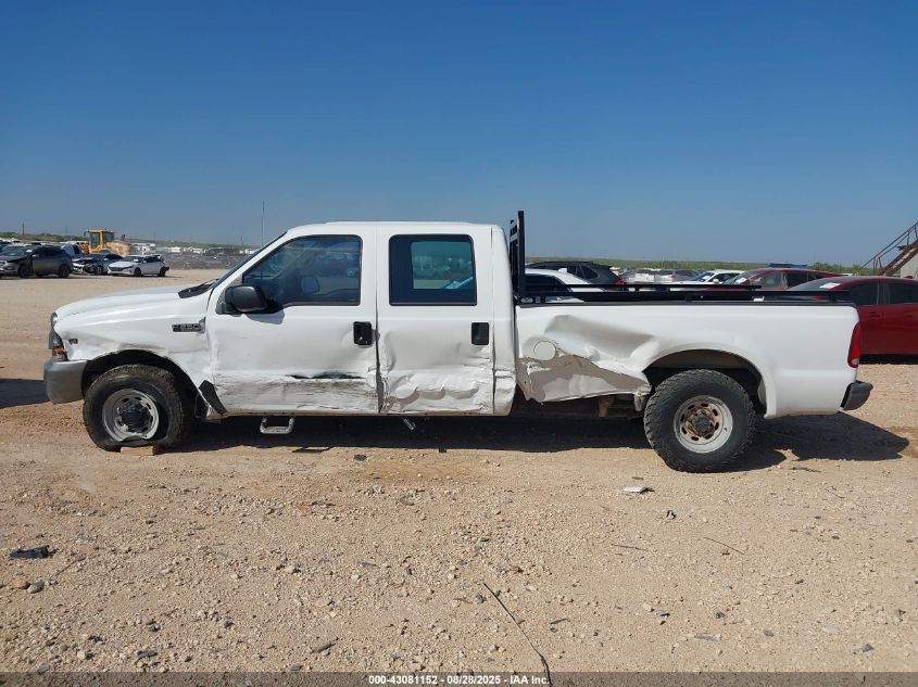 2000 Ford F-250 Lariat/Xl/Xlt VIN: 1FTNW20L5YEC41612 Lot: 43081152