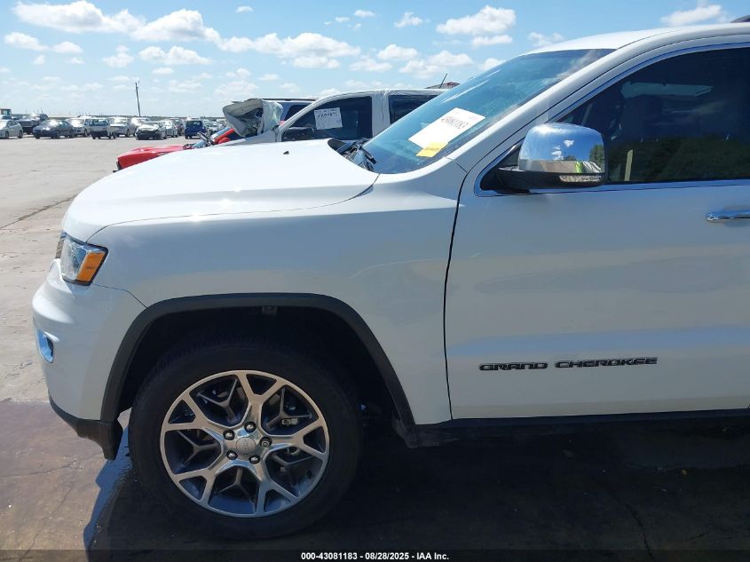 2021 Jeep Grand Cherokee Limited 4X2 VIN: 1C4RJEBG1MC511474 Lot: 43081183