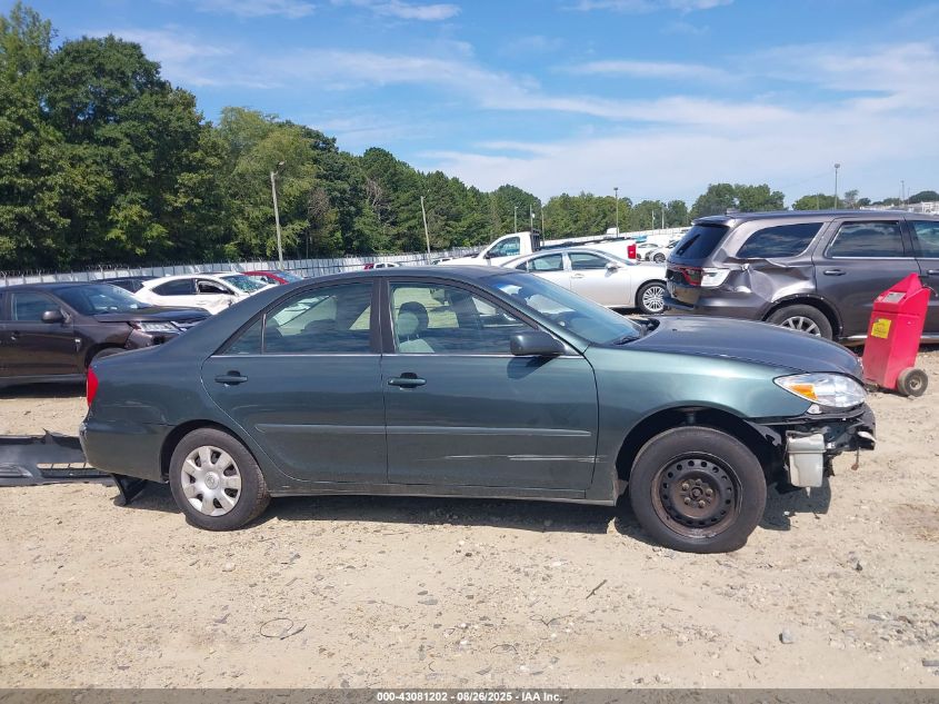 2004 Toyota Camry Le VIN: 4T1BE32KX4U357142 Lot: 43081202