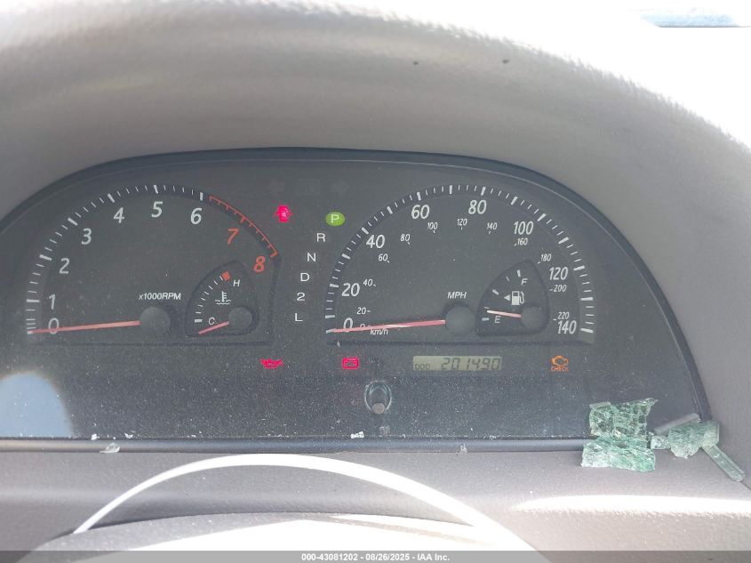 2004 Toyota Camry Le VIN: 4T1BE32KX4U357142 Lot: 43081202