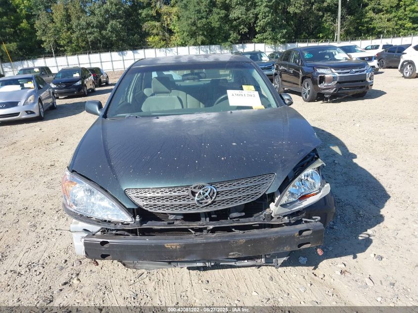 2004 Toyota Camry Le VIN: 4T1BE32KX4U357142 Lot: 43081202