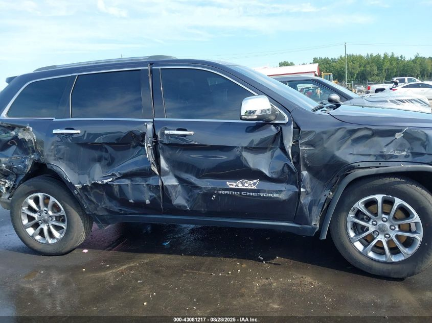 2015 Jeep Grand Cherokee Limited VIN: 1C4RJFBG9FC116807 Lot: 43081217