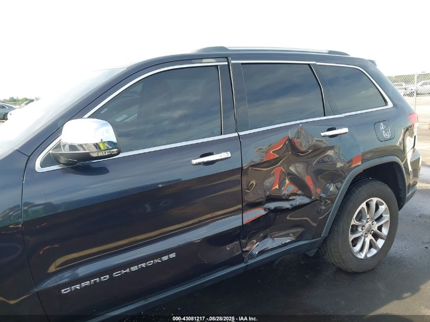 2015 Jeep Grand Cherokee Limited VIN: 1C4RJFBG9FC116807 Lot: 43081217