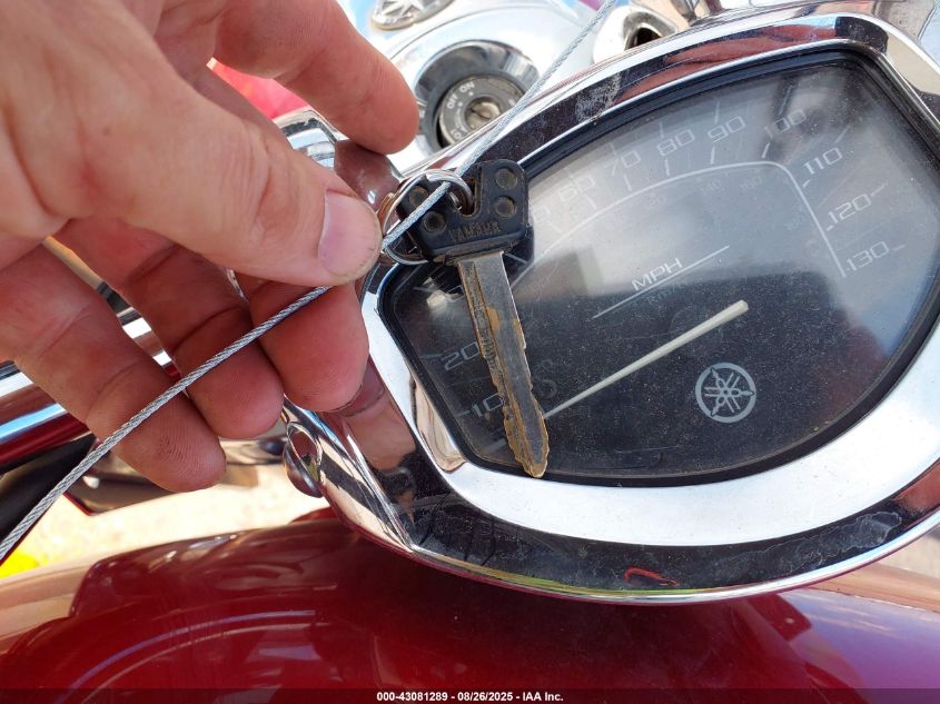 2007 Yamaha Xvs1300 A VIN: JYAVP24E67A001978 Lot: 43081289