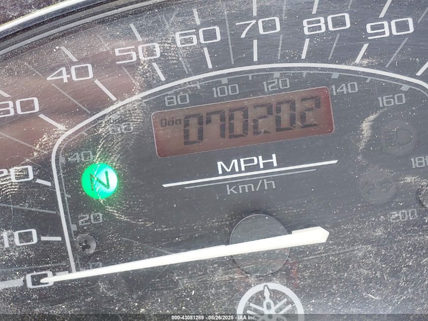 2007 Yamaha Xvs1300 A VIN: JYAVP24E67A001978 Lot: 43081289