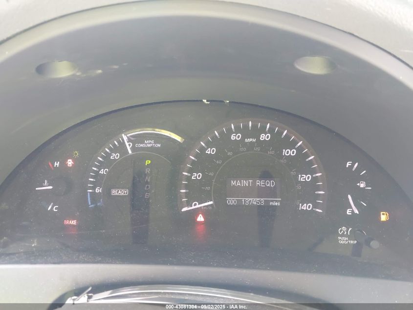 2007 Toyota Camry Hybrid VIN: JTNBB46K173007692 Lot: 43081304