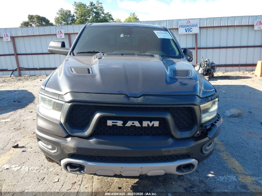 2020 Ram 1500 Rebel 4X4 5'7 Box VIN: 1C6SRFLT8LN229838 Lot: 43081425