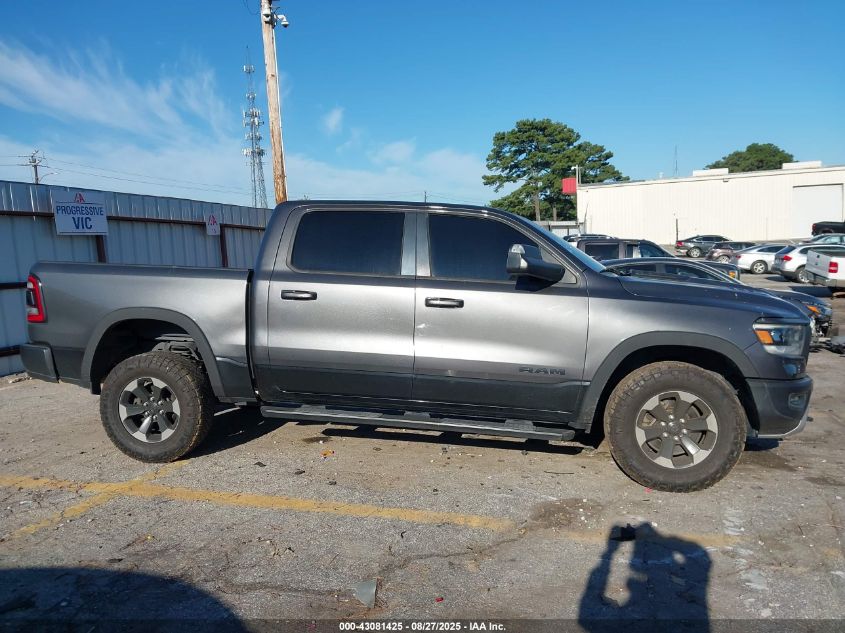 2020 Ram 1500 Rebel 4X4 5'7 Box VIN: 1C6SRFLT8LN229838 Lot: 43081425