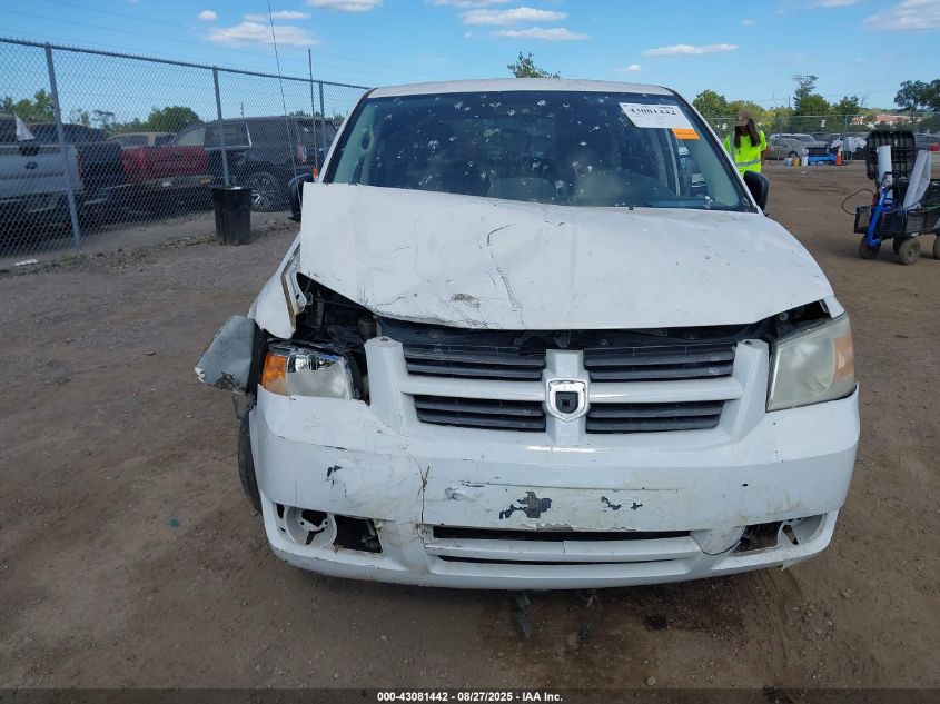2009 Dodge Grand Caravan Se VIN: 1D8HN44EX9B505645 Lot: 43081442