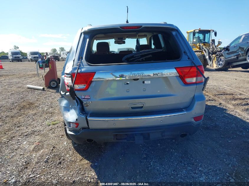 2013 Jeep Grand Cherokee Overland VIN: 1C4RJFCT8DC528371 Lot: 43081467