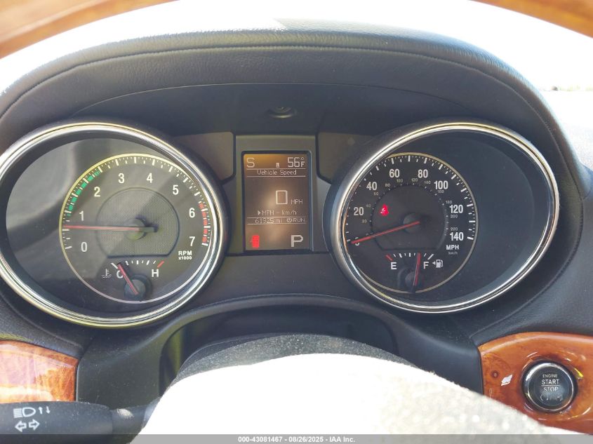 2013 Jeep Grand Cherokee Overland VIN: 1C4RJFCT8DC528371 Lot: 43081467