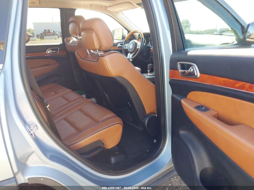 2013 Jeep Grand Cherokee Overland VIN: 1C4RJFCT8DC528371 Lot: 43081467