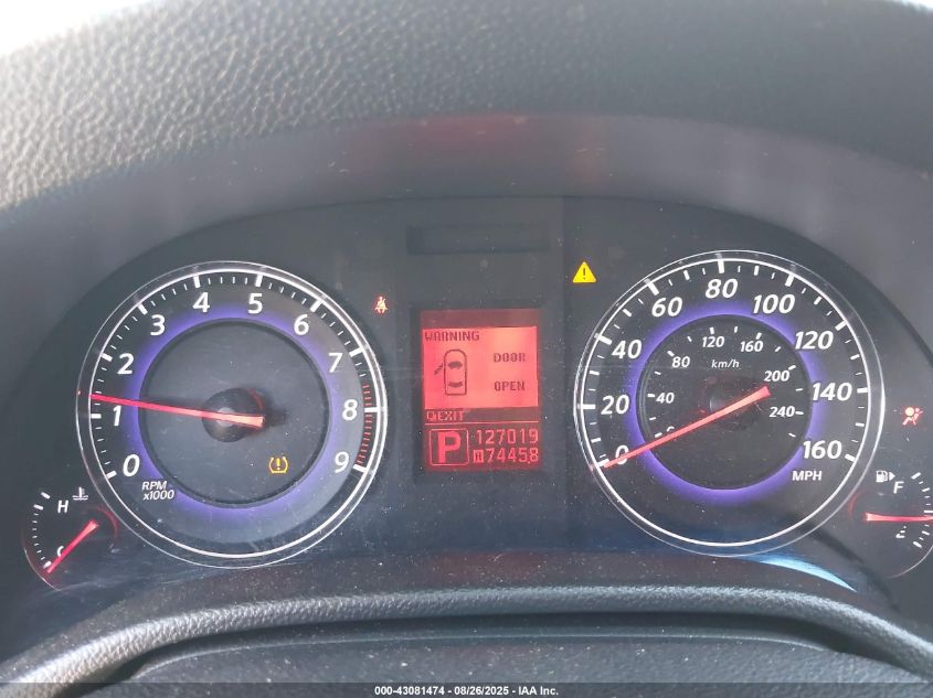 2008 Infiniti G37 Journey VIN: JNKCV64E78M127077 Lot: 43081474