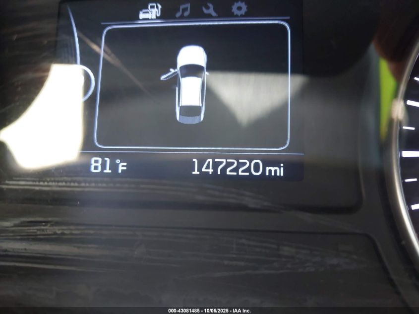 2018 Kia Optima Lx VIN: 5XXGT4L33JG270343 Lot: 43081485