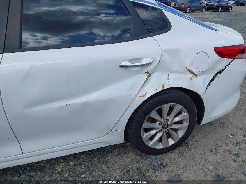 2018 Kia Optima Lx VIN: 5XXGT4L33JG270343 Lot: 43081485