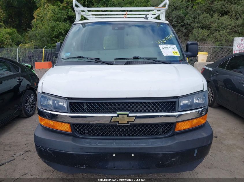2021 Chevrolet Express Cargo Rwd 2500 Regular Wheelbase Wt VIN: 1GCWGAFP6M1227158 Lot: 43081545