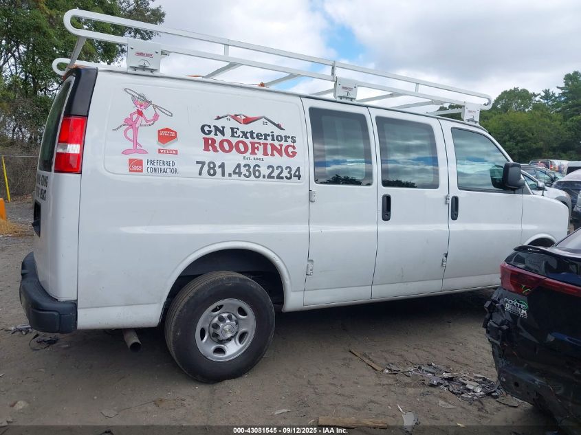 2021 Chevrolet Express Cargo Rwd 2500 Regular Wheelbase Wt VIN: 1GCWGAFP6M1227158 Lot: 43081545