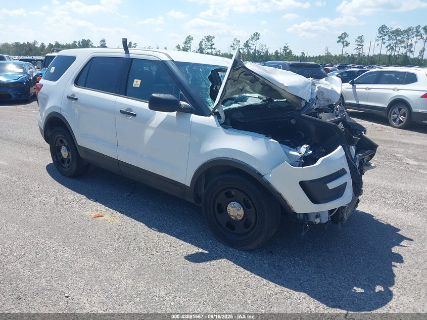 2019 Ford Police Interceptor white other gasoline 1FM5K8AR4KGB14245 photo #1