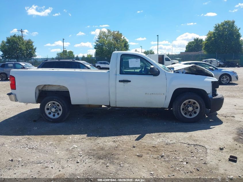 2008 Chevrolet Silverado 1500 Work Truck VIN: 1GCEC14X78Z212122 Lot: 43081644