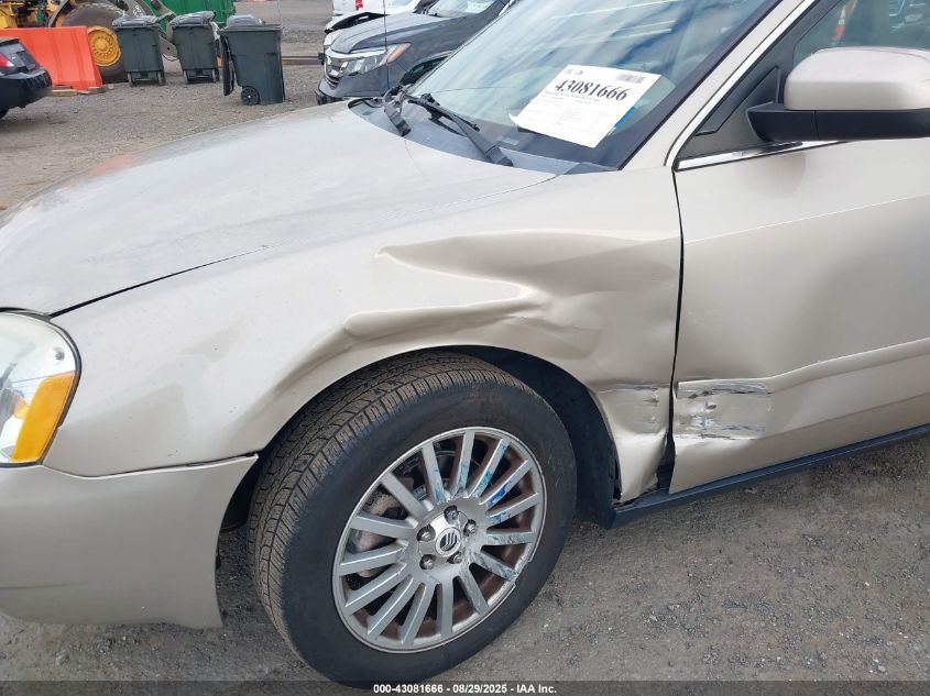 2005 Mercury Montego Premier VIN: 1MEHM43135G606165 Lot: 43081666