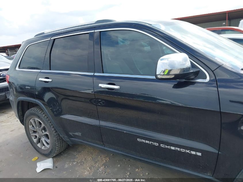 2015 Jeep Grand Cherokee Limited VIN: 1C4RJEBG3FC185339 Lot: 43081705