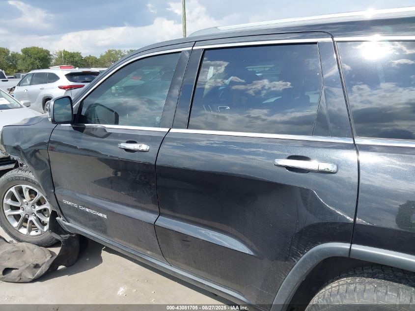 2015 Jeep Grand Cherokee Limited VIN: 1C4RJEBG3FC185339 Lot: 43081705
