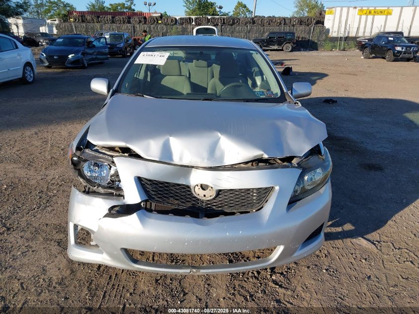 2009 Toyota Corolla Le VIN: 1NXBU40E39Z156261 Lot: 43081740