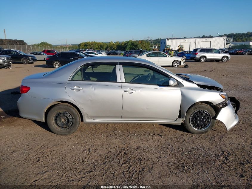 2009 Toyota Corolla Le VIN: 1NXBU40E39Z156261 Lot: 43081740