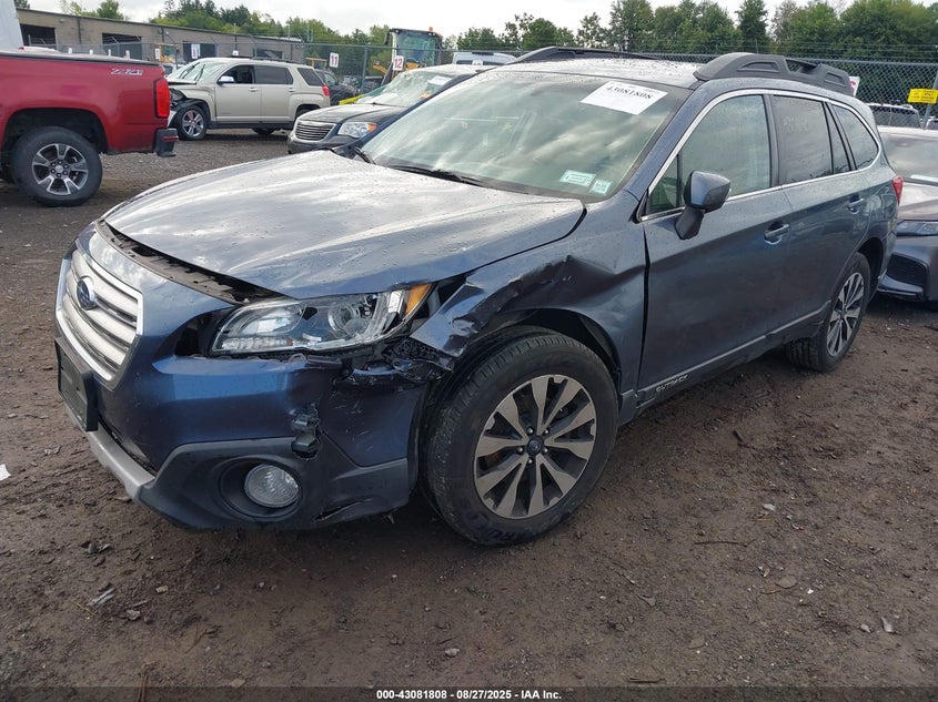 2017 SUBARU OUTBACK 2.5I LIMITED - 4S4BSAKC7H3242127