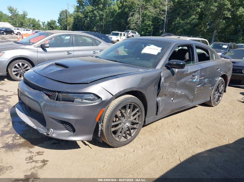 2023 Dodge Charger Gt grey sedan flexible 2C3CDXHG9PH504763 photo #3